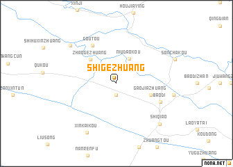 map of Shigezhuang