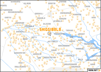 map of Shiggi Bāla