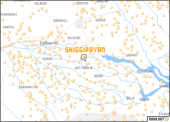 map of Shiggi Pāyān