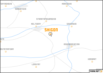 map of Shigon\