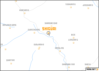 map of Shiguai