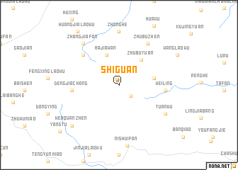 map of Shiguan