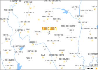 map of Shiguan