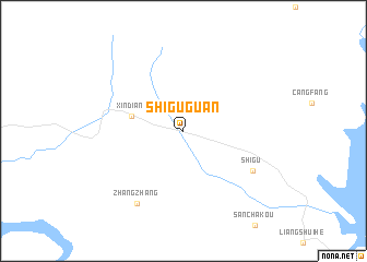 map of Shiguguan