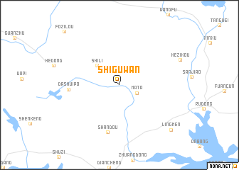 map of Shiguwan