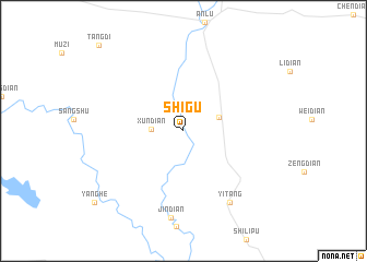 map of Shigu