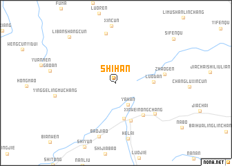 map of Shihan