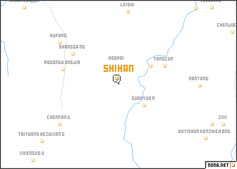 map of Shihan