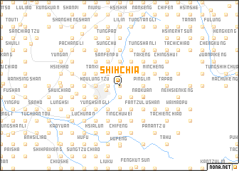 map of Shih-chia