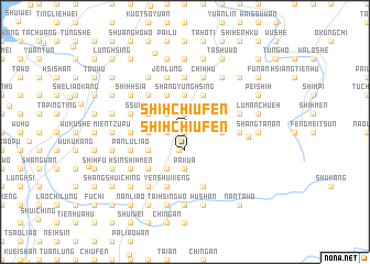 map of Shih-chiu-fen