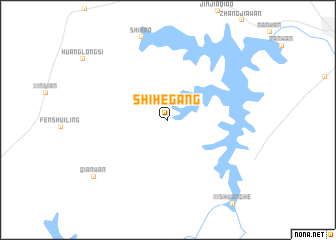 map of Shihegang