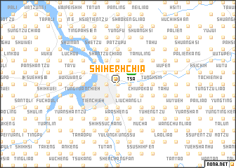 map of Shih-erh-chia