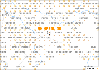 map of Shih-fen-liao