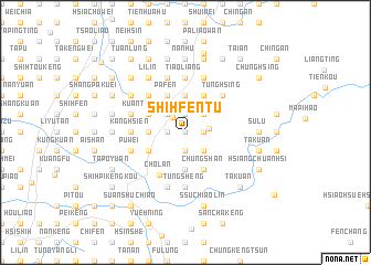 map of Shih-fen-t\