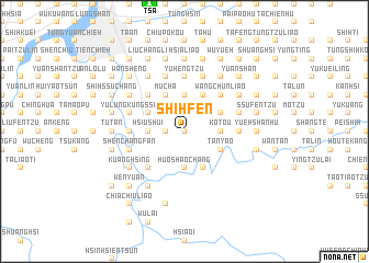 map of Shih-fen