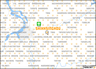 map of Shih-hsing-hou