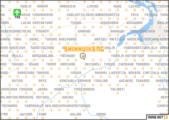 map of Shih-hui-k\