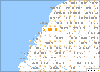 map of Shih-i-ku