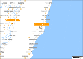map of Shih-k\