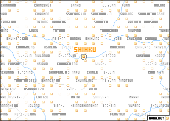 map of Shih-ku