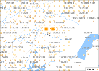 map of Shih-miao