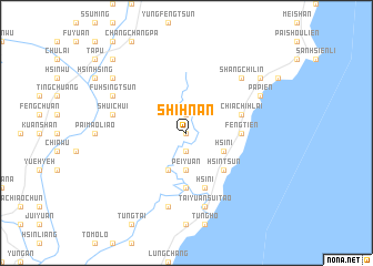 map of Shih-nan