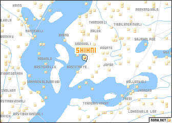 map of Shihni