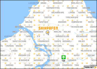 map of Shih-pa-fen