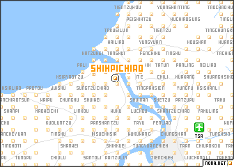 map of Shih-pi-chiao