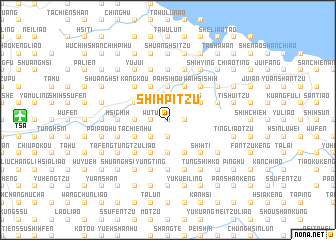 map of Shih-pi-tzu