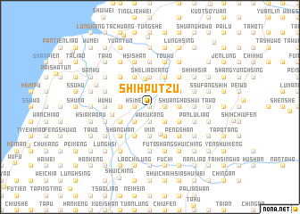 map of Shih-pu-tzu