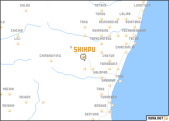 map of Shih-pu