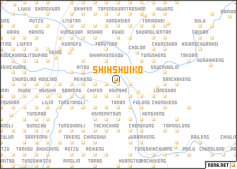 map of Shih-shui-k\