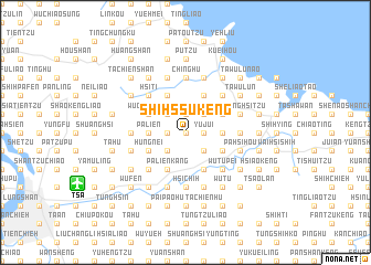 map of Shih-ssu-k\