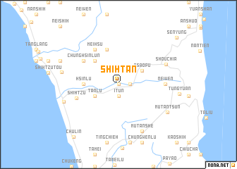 map of Shih-tan