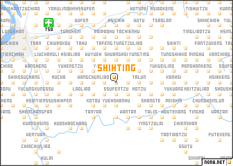 map of Shih-ting