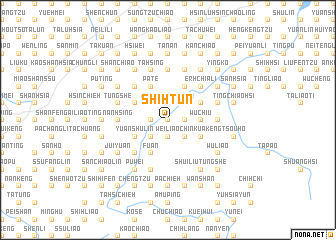 map of Shih-t\