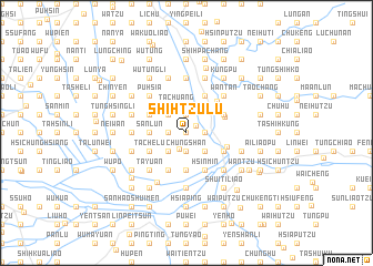 map of Shih-tzu-lu