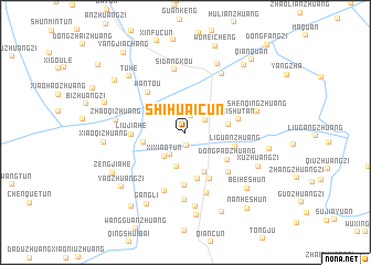 map of Shihuaicun