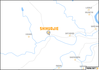 map of Shihuajie