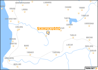 map of Shihuikuang