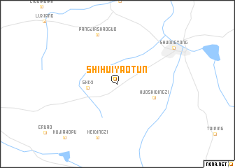 map of Shihuiyaotun