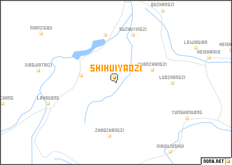 map of Shihuiyaozi