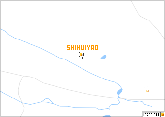 map of Shihuiyao