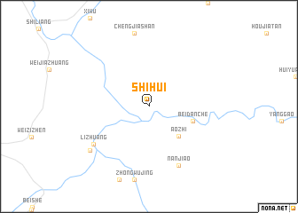 map of Shihui