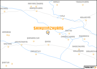 map of Shihuxinzhuang
