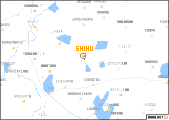 map of Shihu