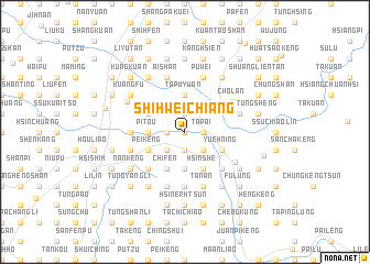 map of Shih-wei-ch\