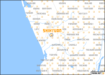 map of Shih-yüan