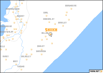 map of Shiikh